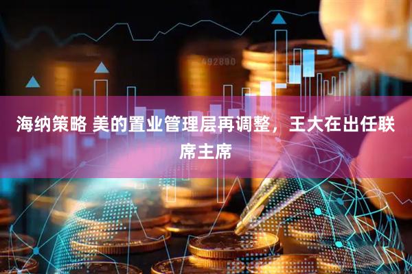 海纳策略 美的置业管理层再调整，王大在出任联席主席