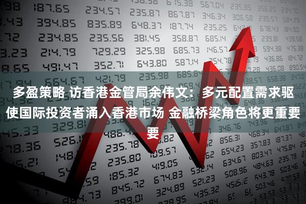 多盈策略 访香港金管局余伟文：多元配置需求驱使国际投资者涌入香港市场 金融桥梁角色将更重要